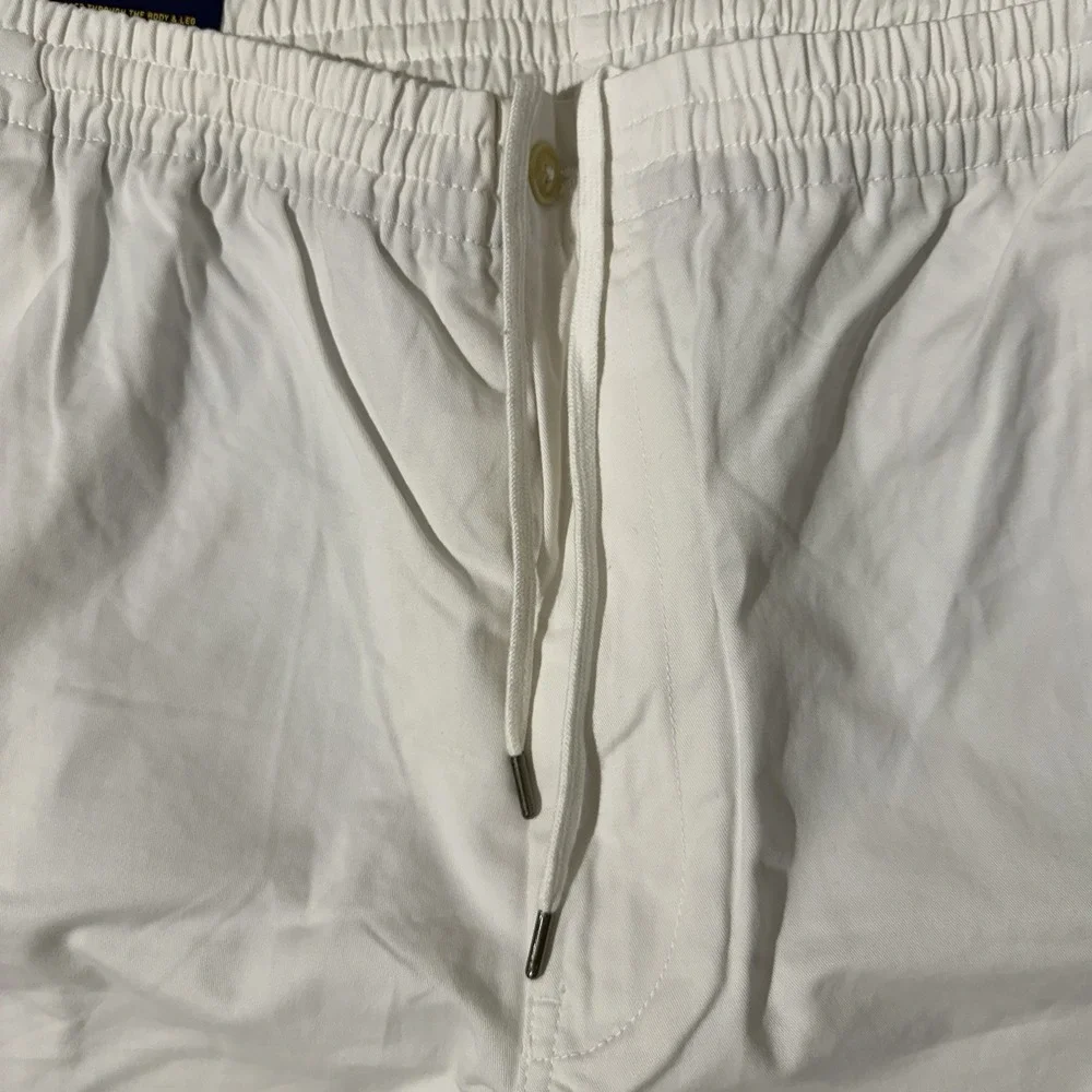 Polo Ralph Lauren Men's Prepster Shorts White Stretch Classic Fit, Chino 3XB NWT